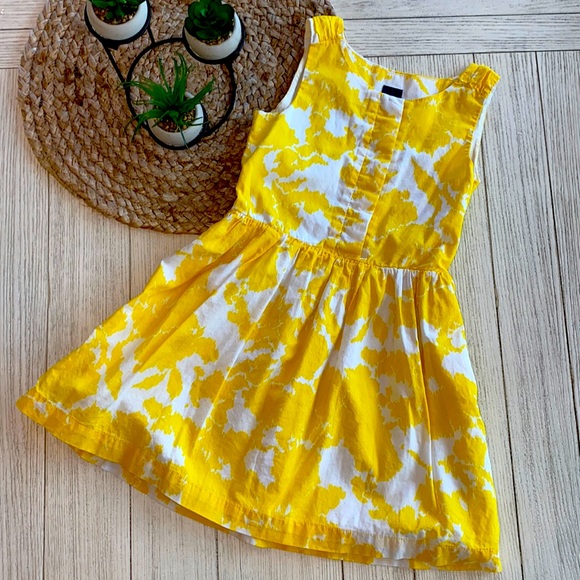 GAP Other - Gap Kids yellow & white  dress size small 6/7